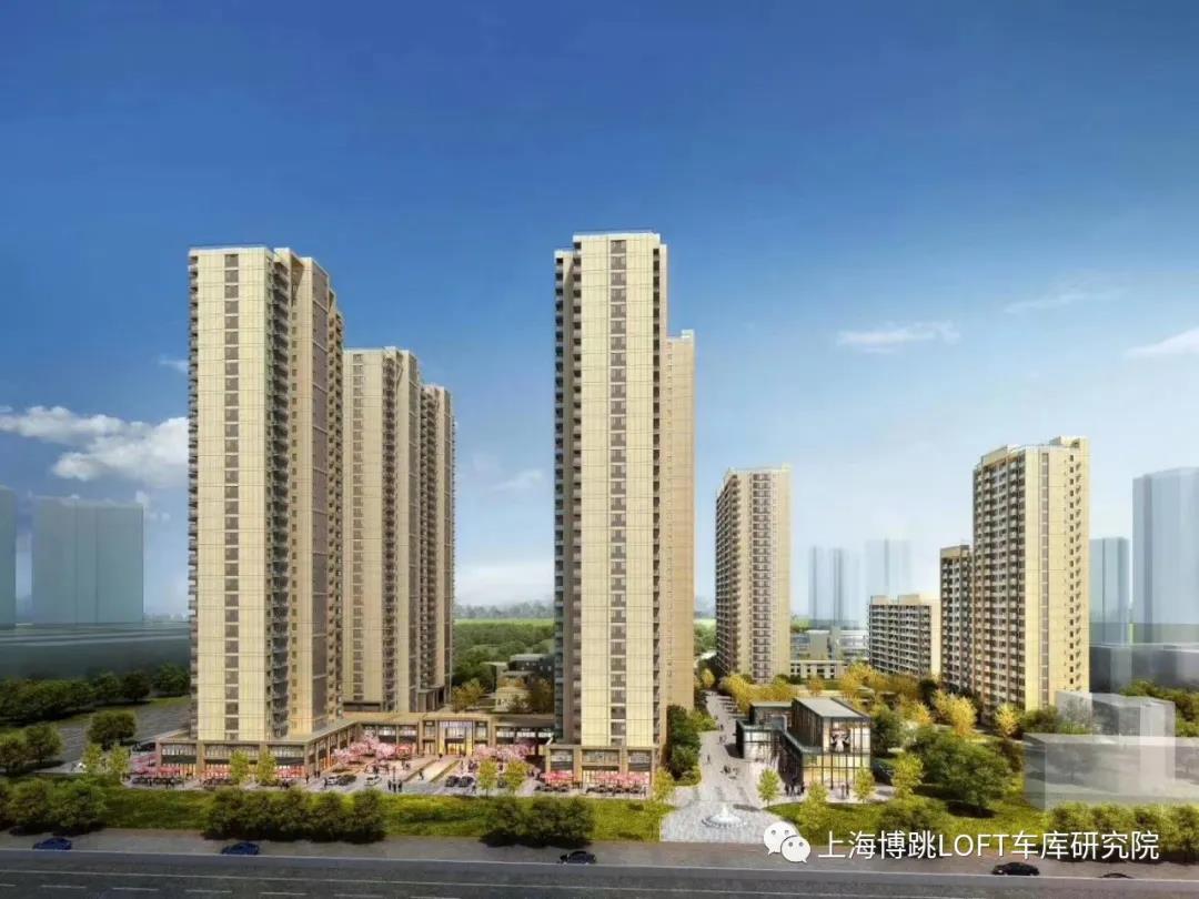 沈阳采用了LOFT车库武汉当代集团春风十里项目现已结构封顶！